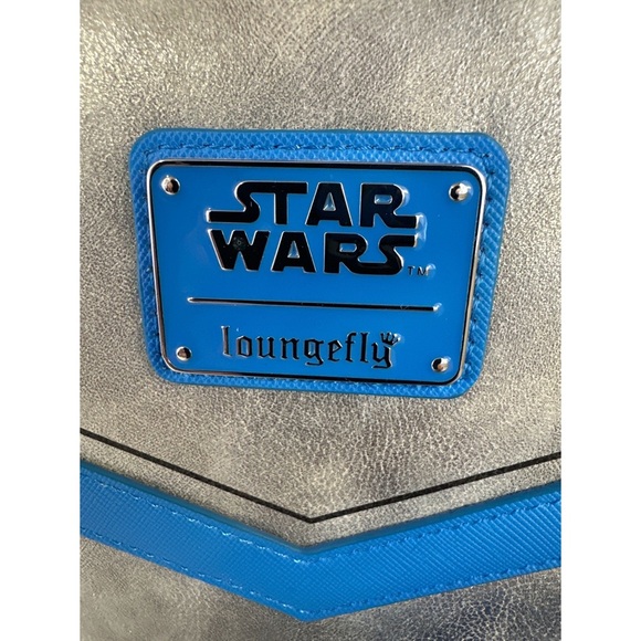 Loungefly Star Wars Jango Fett Chain Strap Crossbody Bag - Picture 5 of 9